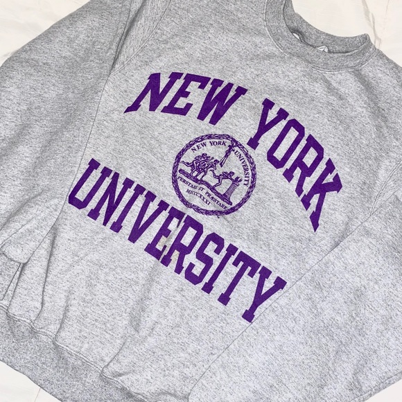 Champion Tops - NYU SWEATSHIRT